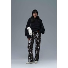 Saw Urbanity Urban Shield Oversize Welsoft Sweatshirt Kadın Siyah
