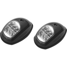 Shuivan Shuıvan Seyir Feneri Iskele Sancak 12V LED - Siyah