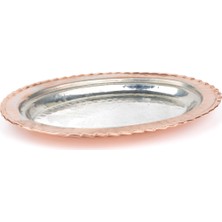 UltraMint Bakır Sunumluk 4’lü Set, 20 Cm, Şık ve Kullanışlı Tasarım