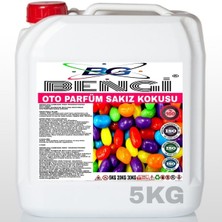 Bengi Oto Parfüm Sakız Kokulu 5 kg