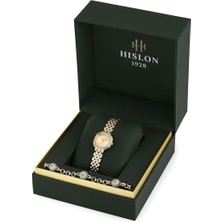 Hislon Hıslon QL220G-08STS Kadın Kol Saati ve Bilekliği