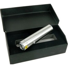 Eco Port F BK30 Paslanmaz Metal El Feneri - Pilli, Kutulu, Sellektörlü