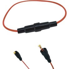 Shuivan Shuıvan Cam Sigorta Yuvası Kapaklı Kablolu 5X20MM 12V/24V