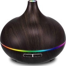 Somic Büyük 500 ml Hava Nemlendirici Ultrasonik Ortam Nemlendirici Oda Nemlendirici Işıklı Buharlı Nemlendirici Ayarlanabilir Zamanlayıcılı Otomatik Kapanma Özelliği Nemlendirici LED Işıklı Buhar Makinesi