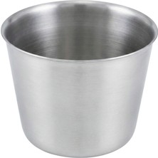 Özbir Paslanmaz Çelik 12'li Krem Karamel ve Sufle Kabı Tatlı Seti 6,5x5 cm