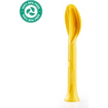 Evolite Combo 3 In 1 Çatal Kaşık Set (Sarı)