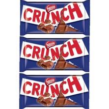 Nestle Crunch Pirinç Patlaklı Sütlü Çikolata 70 gr x 3 Adet