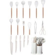 UltraMint 18 Parça Isıya Dayanıklı Silikon Yanmaz ve Yapışmaz Servis Seti