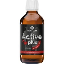 Besttem Active Plus Men Takviye Edici Gıda – Kırmızı Ginseng  Erkeklere Özel Doğal Destek -100 ml