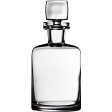 UltraMint Kare Şişe, Kapaklı Viski Şişesi, 1000 Cc, Şık ve Pratik Tasarım