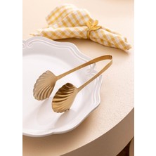 UltraMint Gold 24 cm Ostrica Salata Maşası, Şık ve Kullanışlı Mutfak Gereci