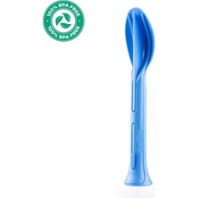 Evolite Combo 3 In 1 Çatal Kaşık Set (Mavi)