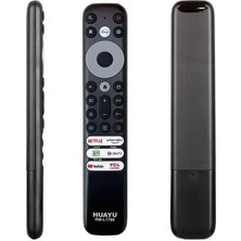 365Dükkan Huayu Tcl RM-L1768 - RC902V - Rmr1 Netflix-Prime Video-Guard-Media-Youtube Tuşlu Ses Komutsuz LCD L