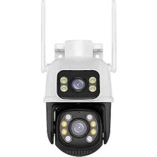 AV-S307 2 Kameralı Wifi 6mp Onvif Dış Mekan Kamera