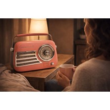 Retro Tasarımlı Bluetooth Fm Radyo Havana