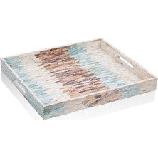 UltraMint Geniş ve Şık 45X40X5 cm Tepsi, Dayanıklı ve Kullanışlı Tasarım