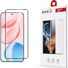 Maks Technology Honor 400 Pro Mkst Full Yapışkanlı Cam Ekran Koruyucu - Şeffaf