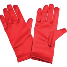 NW NessiWorld Kırmızı Renk Likralı 23 Nisan 29 Ekim 19 Mayıs Gösteri Bando Eldiveni 10 Çift ( 20 Adet ) Nessiworld