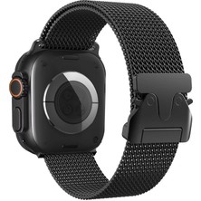 Shepherds Apple Watch Uyumlu Milano Metal Kordon 42/44/45/46/49MM Ultra 1-2 Serisi
