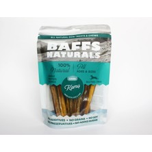 Baffs Naturals Ince Dana Kamış Avantaj Paketi, 15 Adet, %100 Doğal Çiğnemelik Köpek Ödül Maması