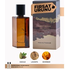 Maa Althahab Sable Rouge Odunsu Amberli Unisex Parfümü 75 ml