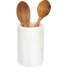 UltraMint Şık Mermer Kaşıklık, 18CM, Modern ve Dayanıklı Tasarım