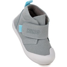 Kiko Kids Winnie Ilk Adım Cırtlı Kız Bebek Günlük Bot Ayakkabı Bebe Mavi