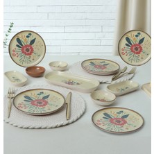 UltraMint Şık 13 Parça Kahvaltı Takımı, 6 Kişilik, Zarif ve Kullanışlı Tasarım