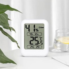 Storemax Mini Masa Üstü Dijital Termometre ve Nem Ölçer – Kompakt Isı ve Nem Ölçer, Ev, Ofis ve Çocuk Odası Için Mıknatıslı Yapışabilir Mini Termometre Higrometre