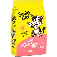 Smile 400 gr Kuru Kedi Maması Yavru Kuzulu *8'li