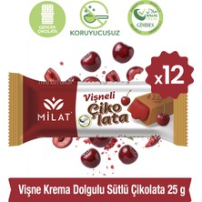 Milat Fındık Krema Dolgulu Vişne Çikolata 12 × 25 G