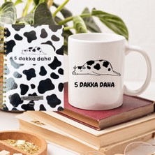 Çılgıntrend Kişiye Özel 5 Dakika Daha Konuşan Ajanda ve Kupa Bardak Hediye Seti – Isim Yazılı Defter & Eğlenceli Kahve Kupası