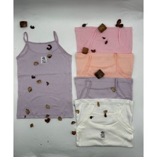 Kota 3420 Kız Likralı Fitilli Ip Askılı Çocuk Atlet