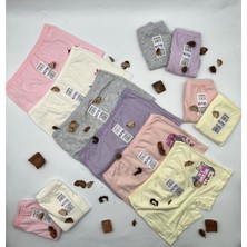 Kota 3409 Elastan Baskılı Kız Boxer