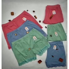 Kota 5022-1 Kaşkorse Dantelli Bayan Boxer