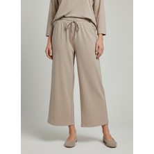 Miostil Cepli Ip Detay Pantolon-Bej