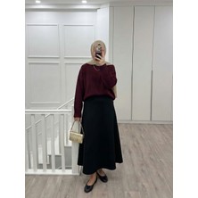 Miostil Scuba Verev Etek-Siyah