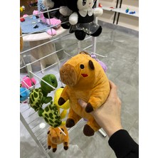 Axelon Kapibara 28 cm Yumuşak Sevimli Peluş Öpücük Detaylı