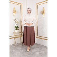 Miostil Bel Büzgülü Tunik-Taş