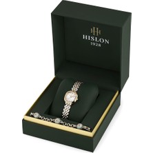 Hislon Hıslon QL220T-02SGS Kadın Kol Saati ve Bilekliği