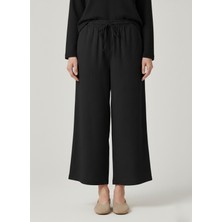 Miostil Cepli Ip Detay Pantolon-Siyah