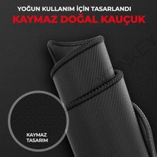 Storemax Pro - Dikişli Gaming Mouse Pad Oyuncu Gamer Mouse Pad, Ofis Tipi Mouse Ped, Orta Boy Fare Altlığı, Masa Matı (32X24 cm - M, Siyah)