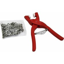 Storemax Plastik Çıtçıt Seti (Çıtçıt + Çıtçıt) Kırmızı