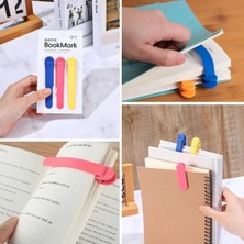 LTG Nova 3’lü Otomatik Kitap Ayıracı – Akıllı Silikon Yer Imi Klips Seti, Okuma Severler Için Pratik Kitap A