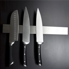 UltraMint Paslanmaz Çelik Bıçak Tutucu, Mıknatıs, 45 Cm, Pratik ve Şık Mutfak Gereçleri