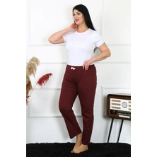 Veralya Moda Kadın Pamuklu Büyük Beden Alt Pijama