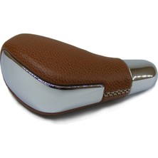 Renault Megane 3 - Fluence Deri Otomatik Vites Topuzu (Taba Renk Deri Kaplı)