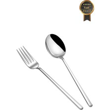 UltraMint Premium 30 Parça Çatal Kaşık Bıçak Seti, 6 Kişilik, 304 Kalite