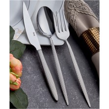 UltraMint Venedik 36 Parça Çatal Kaşık Bıçak Seti, Şık ve Dayanıklı Mutfak Gereçleri