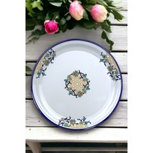 UltraMint 40 No Emaye Sini ve Yemek Sunum Tepsi, Çinko, 38 Cm, Şık ve Fonksiyonel